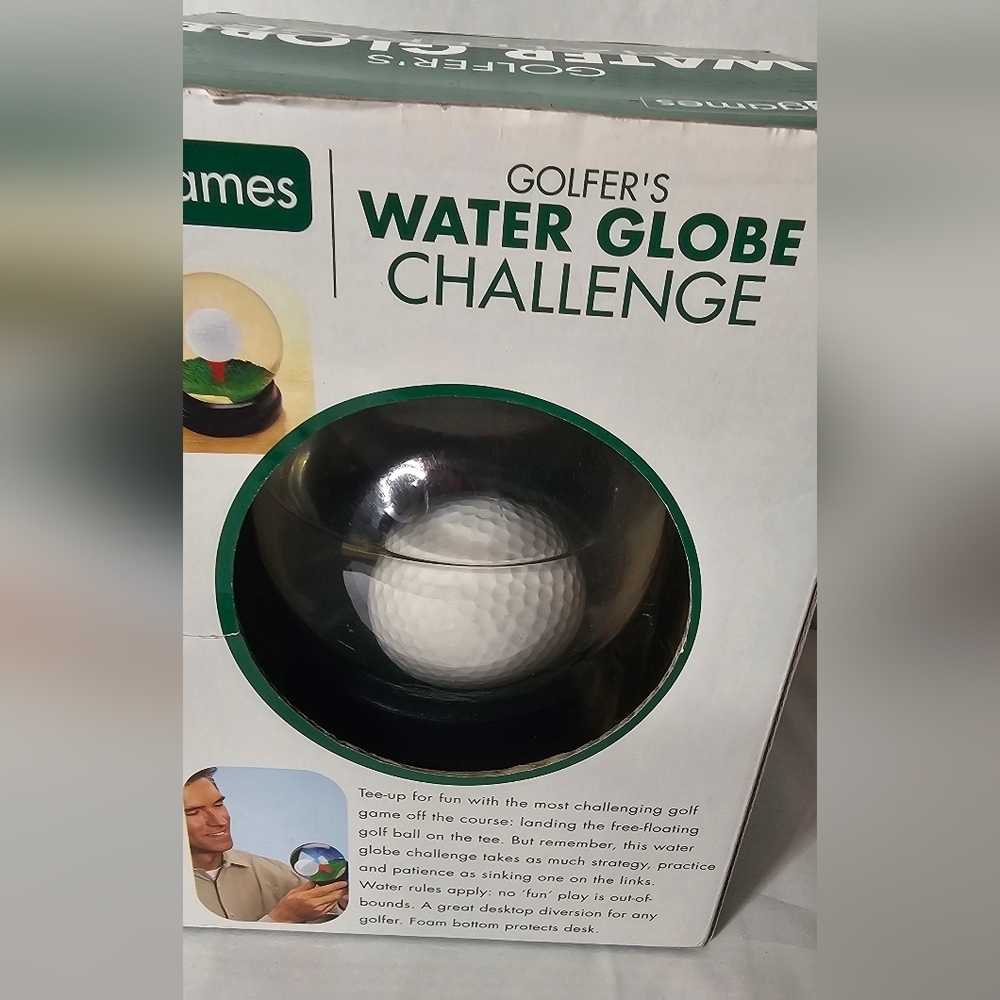 E & B Giftware Golf Water Globe Challenge VINTAGE! - Picture 5 of 8